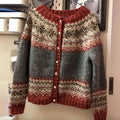Atasha | Fair Isle Knit Cardigan