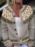 Autumn | Fair Isle Knit Cardigan