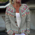 Madeline | Fair Isle Knit Cardigan