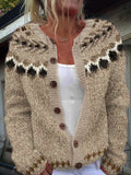 Aubree | Fair Isle Knit Cardigan