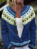 Sophie | Fair Isle Knit Cardigan