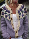 Josefien | Fair Isle Knit Cardigan