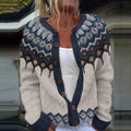 Kylie | Fair Isle Knit Cardigan