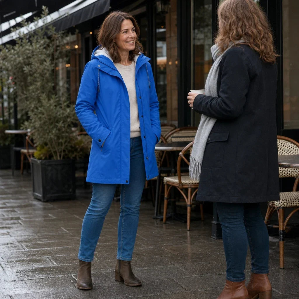 Windora – Fleece-Lined Hooded Winter Jacket