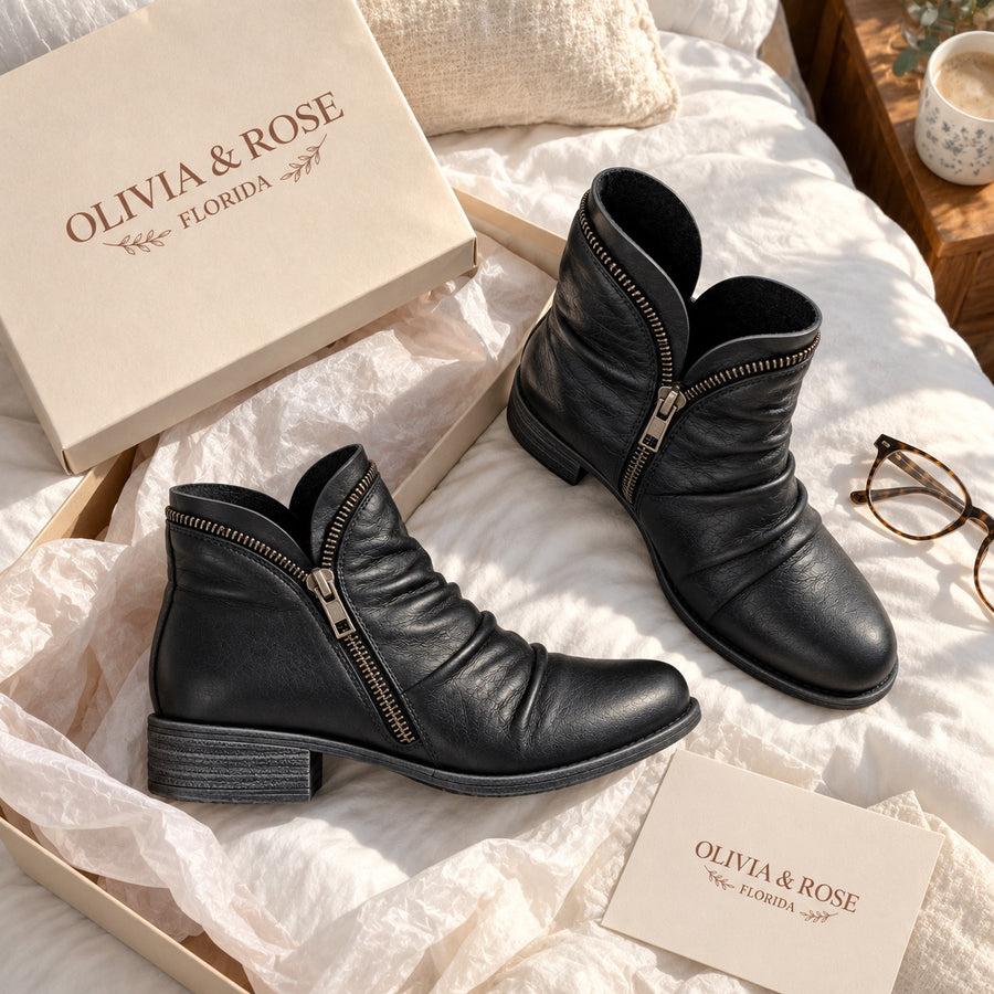 Melinda | Comfy Ankle Boots