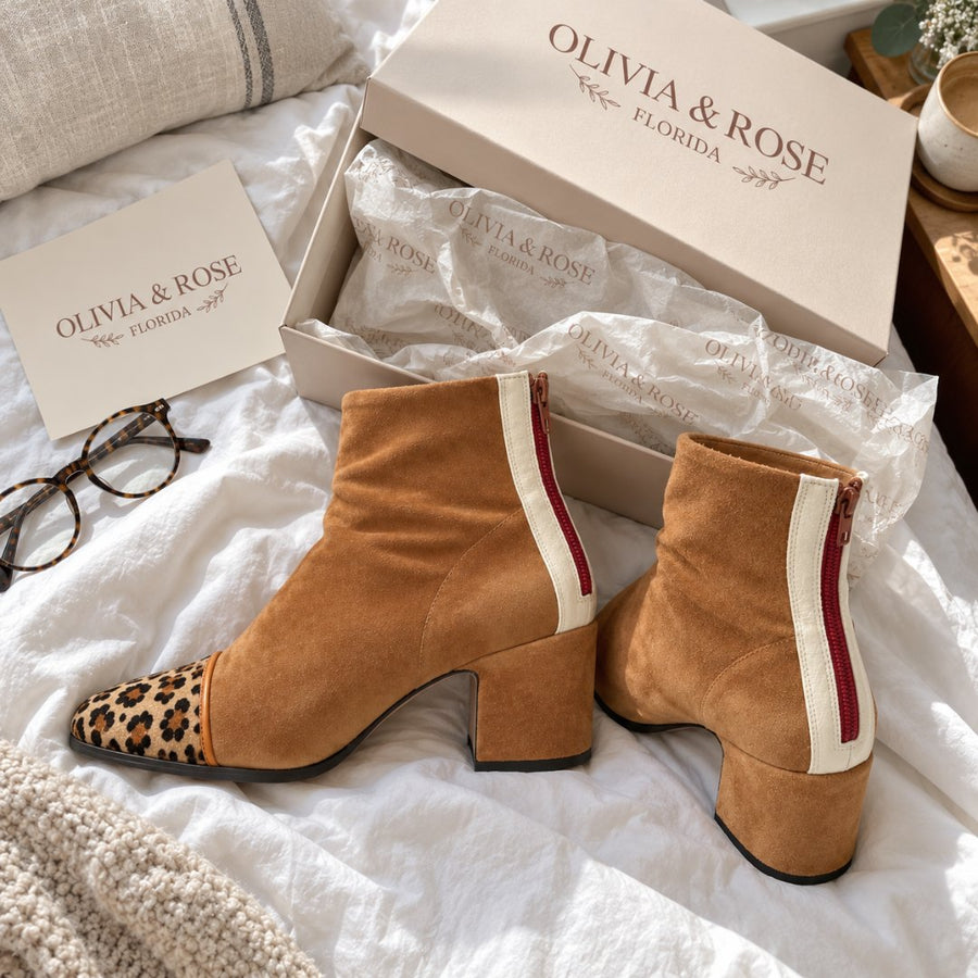 Melvarienne | Elegant Comfort Ankle Boots