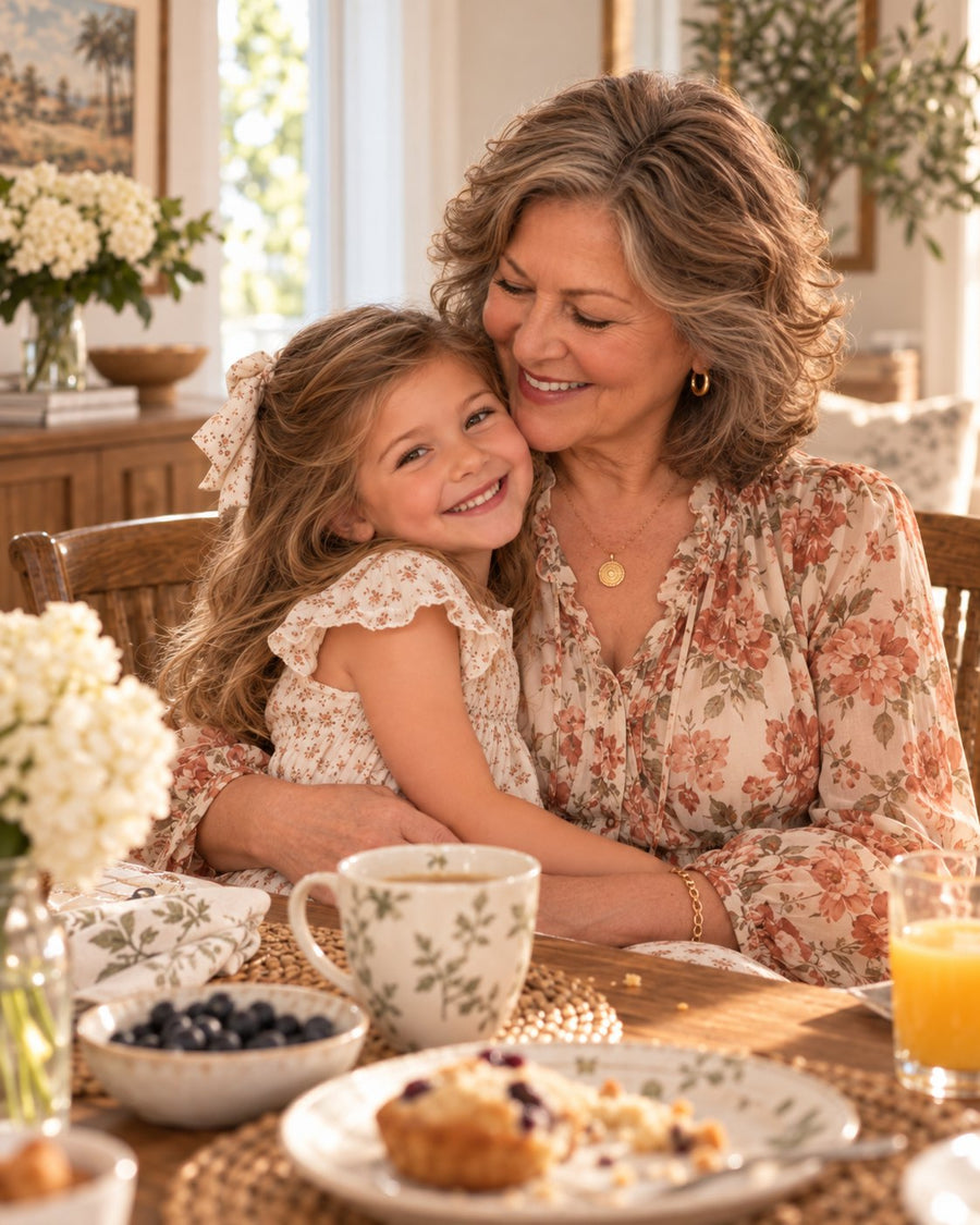 Breakfast with my granddaughter. This is what retirement is for.