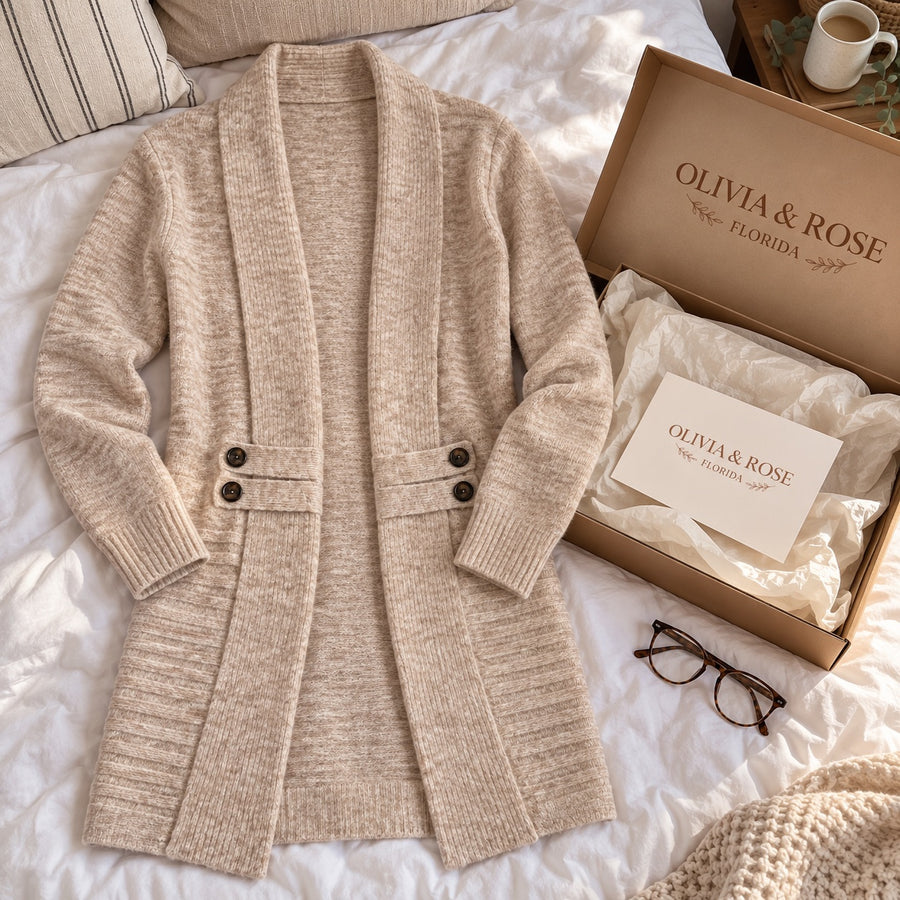 Sophie | Cosy Knitted Cardigan