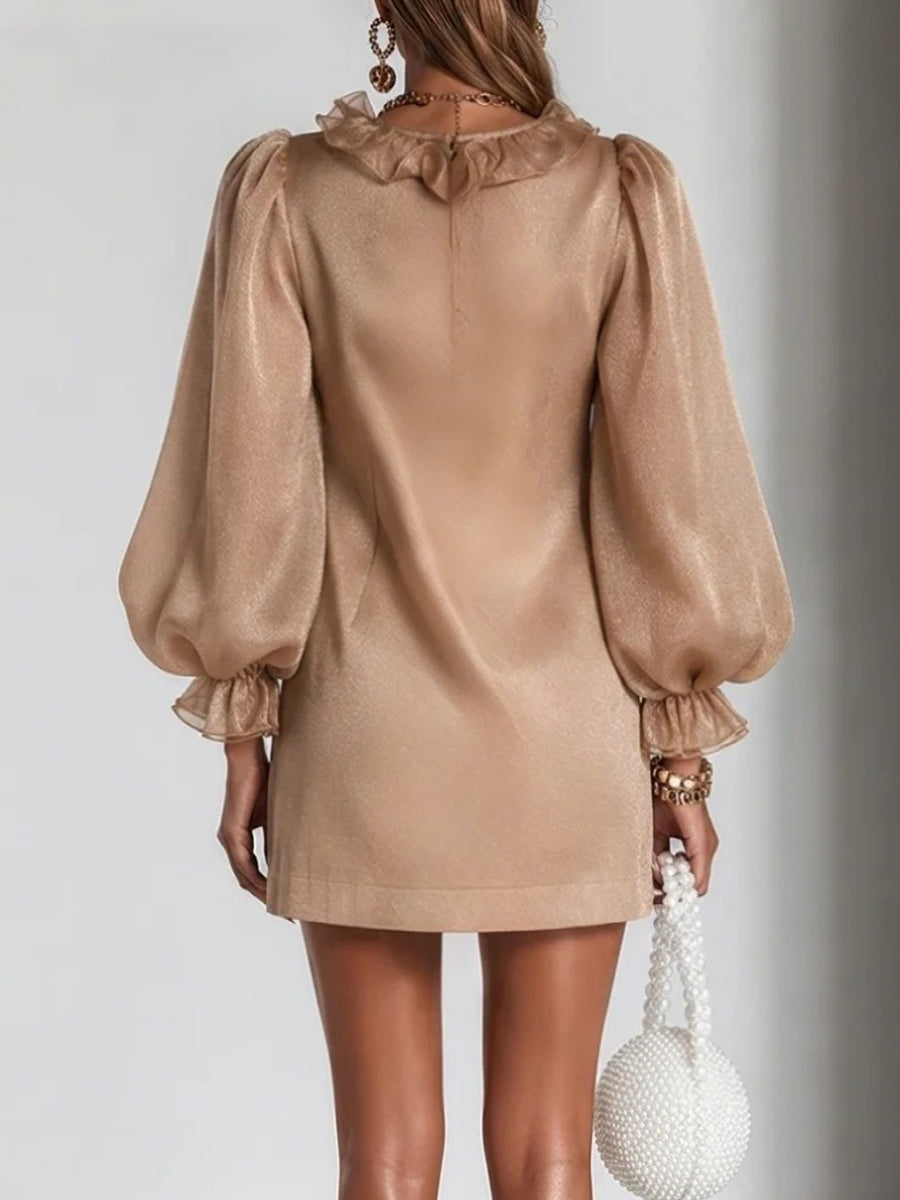 Emery | Ruffle Detail Mini Dress