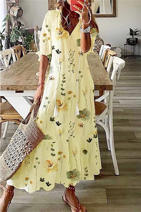 Chanty | Effortless Floral Maxi