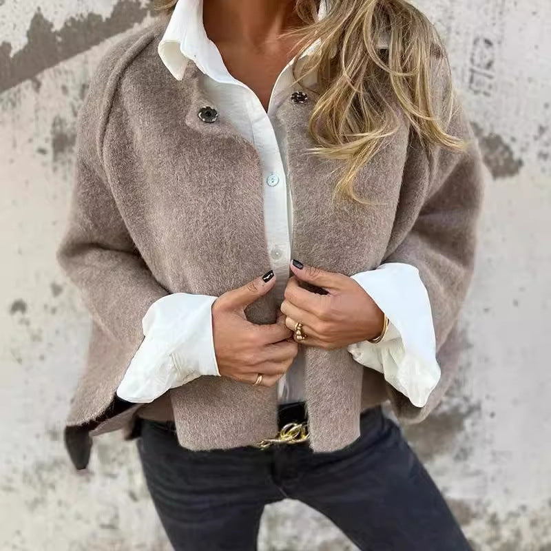 Lucille | Short Cashmere-Blend Coat