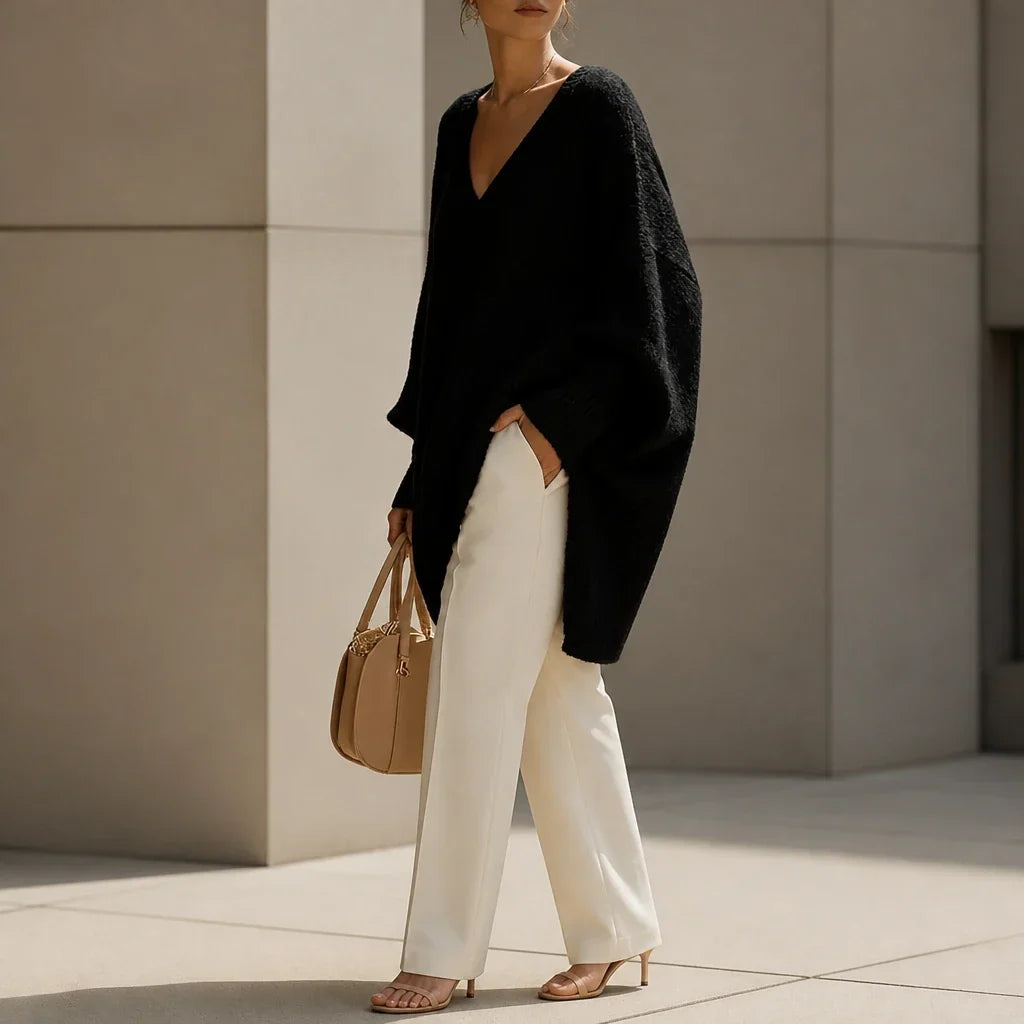 Lunavia – Mid-Length Knit Sweater