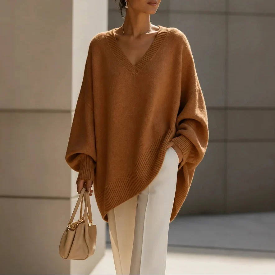 Lunavia – Mid-Length Knit Sweater
